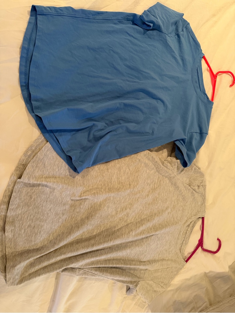 NWOT Lululemon Blue & Gray Short Sleeve Love Crew Sz 4